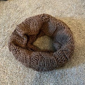Aerie brown infinity scarf